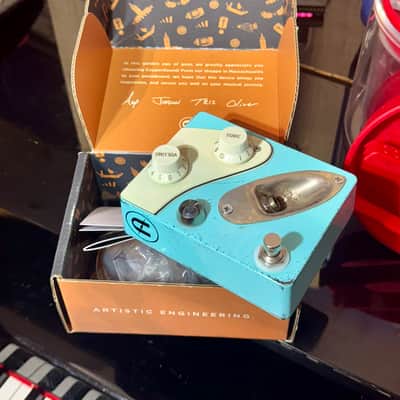 Coppersound Pedals Strategy V1 Preamp / Overdrive Sonic Blue Relic image 17