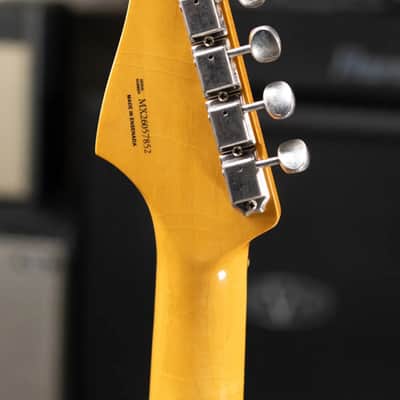 Fender Dealer Exclusive Vintera Road Worn '60s Stratocaster, Rosewood Fingerboard Electric Guitar - 3-Color Sunburst with Hardshell Case image 8