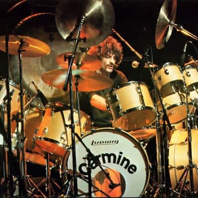Carmine Appice's Ludwig 1976 Realistic Rock, Rod Stewart, Ted Nugent 10 Piece Drum Set. Signed! image 17