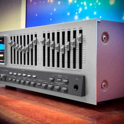SANSUI SE-9 🌈RaRe🌈 Vintage Stereo Graphic Equalizer image 3