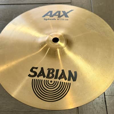 Sabian 10" AAX Splash Cymbal 2002 - 2018 - Natural image 1
