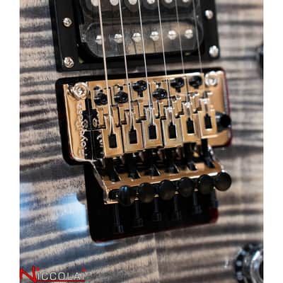 PRS SE Custom 24 Floyd Charcoal Cherry Burst image 7