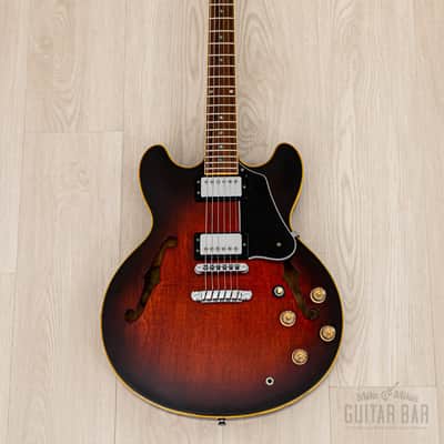 1982 Ibanez LR10 Lee Ritenour Artist w/ Brazilian Board, Antique Violin Sunburst w/ Case image 2