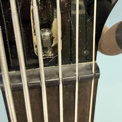 Carvin LB-76F Fretless Six String Bass LB76 - Piano Black image 8
