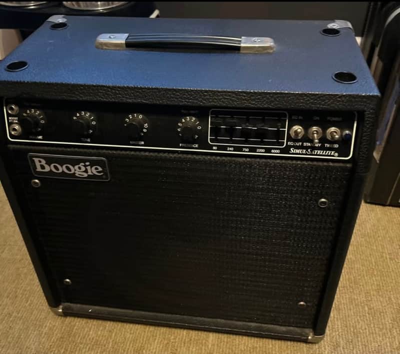 Mesa Boogie Simul-Satellite 1x12 Combo EVM12L 1990's - Black Taurus