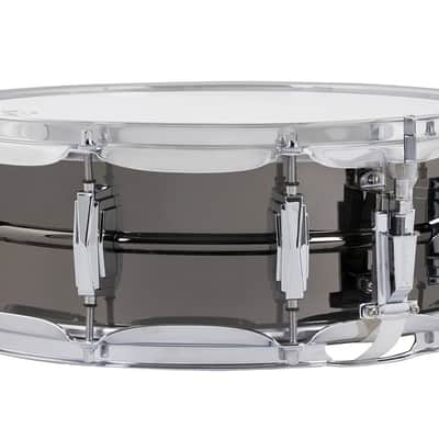 Ludwig LB416T 5X14 Brass Shell Black Beauty Snare Drum image 4