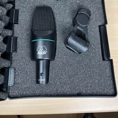 AKG C3000 High Performance Large-Diaphragm Condenser Microphone Mid 90s - Black image 1
