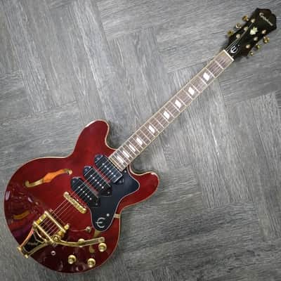 Epiphone Riviera Custom P93 2016 - Wine Red image 1