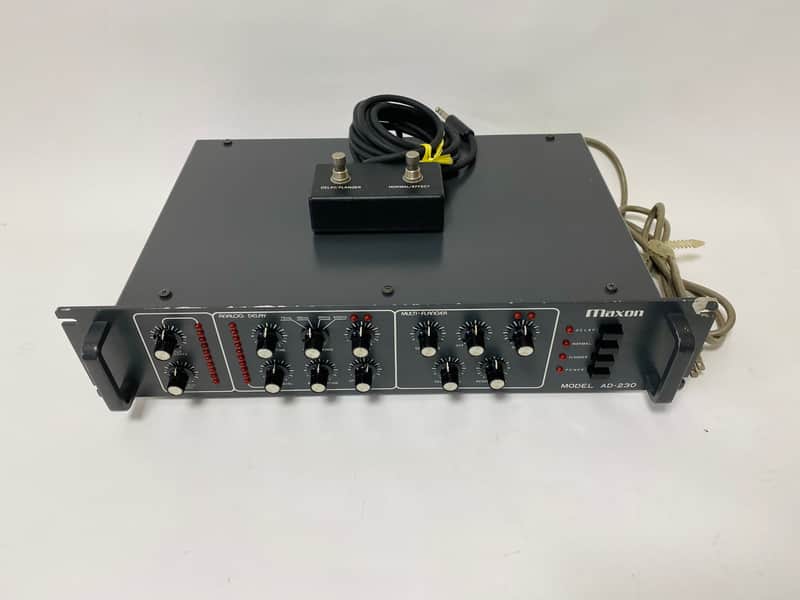 Rare Maxon Ad-230 + switch pedal, serviced ! image 1