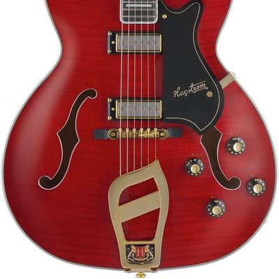 Hagstrom HSVIK6704 Electric Guitar, 67' Vinking, Wild Cherry Transparent image 6