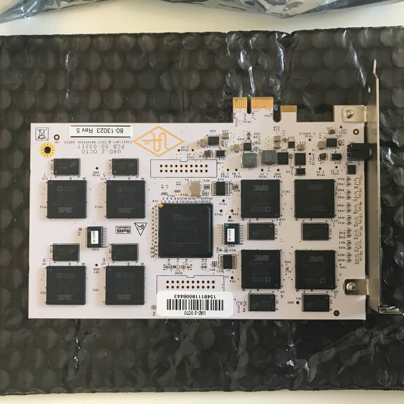 2012 – Present Universal Audio UAD-2 OCTO Core PCIe DSP Accele…