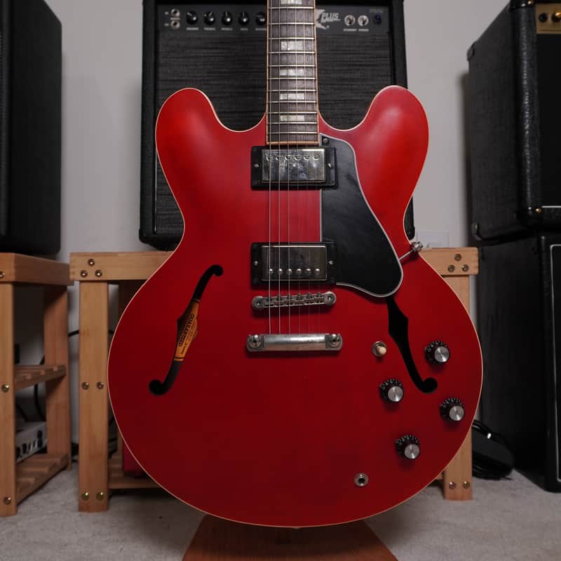 2016 Gibson Memphis ES-335 Block - Satin Cherry image 1