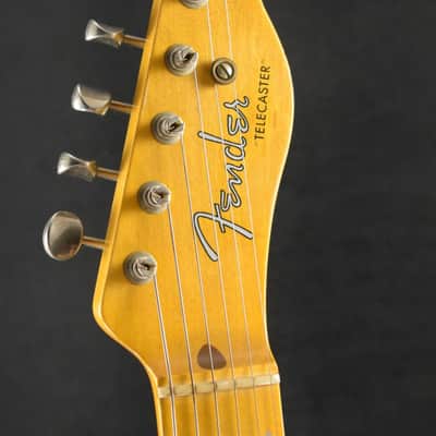 Mint Fender Custom Shop Ltd Ed Reverse '50s Telecaster Relic - Aged Cimarron Red image 5