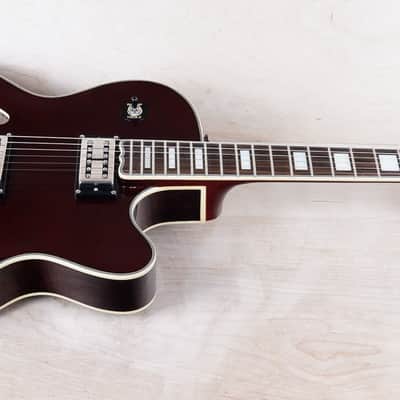 Epiphone Swingster Hollow Body 2011 Wine Red Bigsby w/ Hard Case image 3