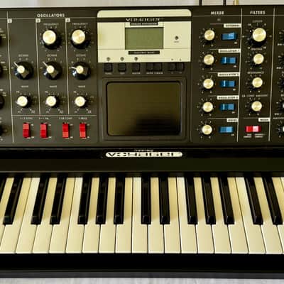 Moog MiniMoog Voyager Electric Blue Edition 44-Key Monophonic Synthesizer 2006 - 2015 - Black Cabinet image 3
