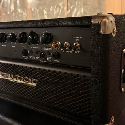 Traynor YBA200-2 200-Watt All Tube Bass Amp Head 2010s - Black image 2