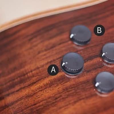 Yamaha A5R - Dreadnought Cutaway Acoustic Electric Guitar - Vintage Natural image 4