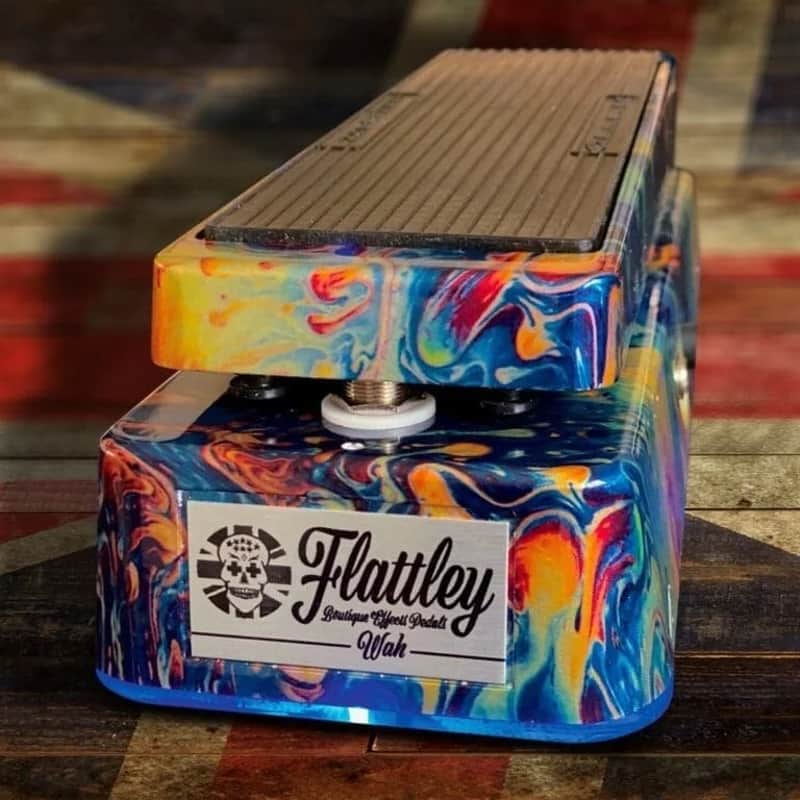 Flattley Boutique Effects Pedals Guitar Platinum Range - The Flattley Wah Pedal image 1