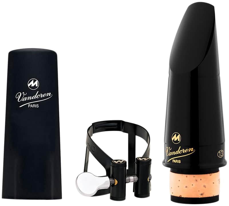 Vandoren CM64058KB Masters 13 Series Bb Clarinet Mouthpiece with M/O Black Ligature - CL5 Facing image 1
