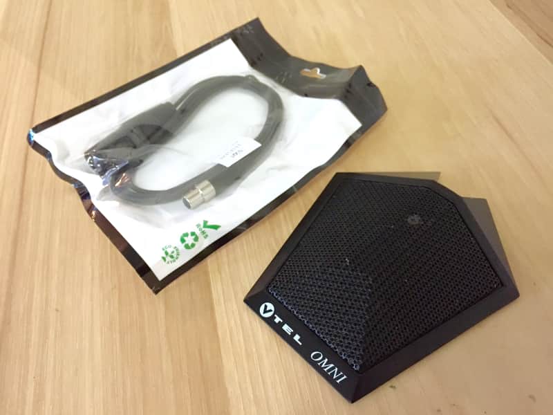 Vtel Audio Technica AT871R Omni Condenser Boundary Microphone