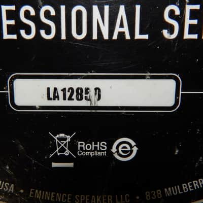 Eminence LA12850 12" high power woofer mid-bass speaker image 4