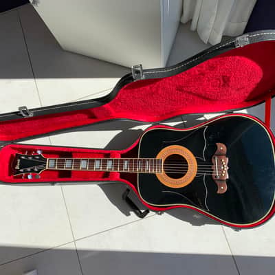Ibanez Concord 752 "Black Beauty" | Vintage Acoustic Guitar | Japan 1976 image 2