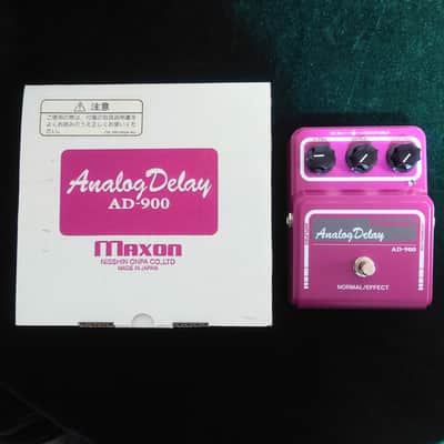 Maxon AD-900 Analog Delay MIJ w/ Box & Original AC212R Adapter Near Mint image 2