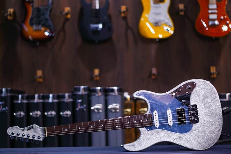 ESP Original snapper  AL/HR liquid metal silver image 1