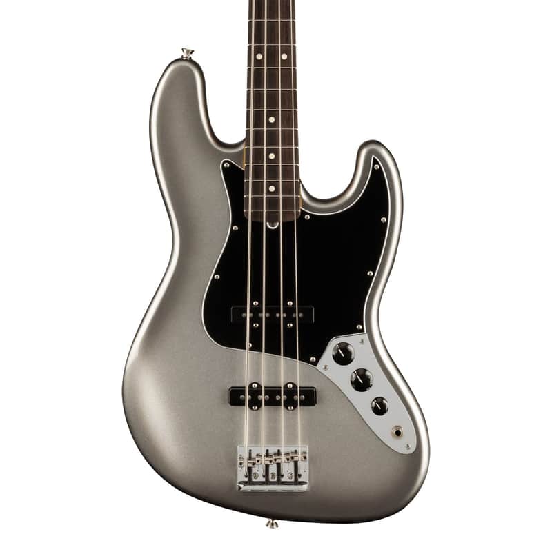 Fender American Professional II Jazz Bass - Rosewood Fingerboard, Mercury image 1