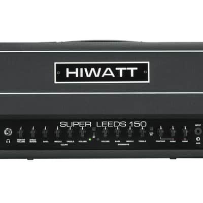 Hiwatt Super Leeds 150R Head, 150W 2-Channel Electric Guitar Amplifier Head with Spring Reverb image 1