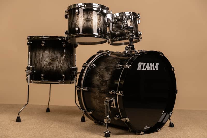 Tama Starclassic Walnut/Birch Molten Platinum Burst Drum Set image 1