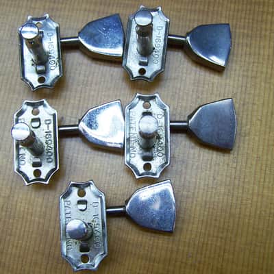Kluson "Gibson Deluxe" guitar tuners w/tulip buttons D-169400 60s/70s image 3