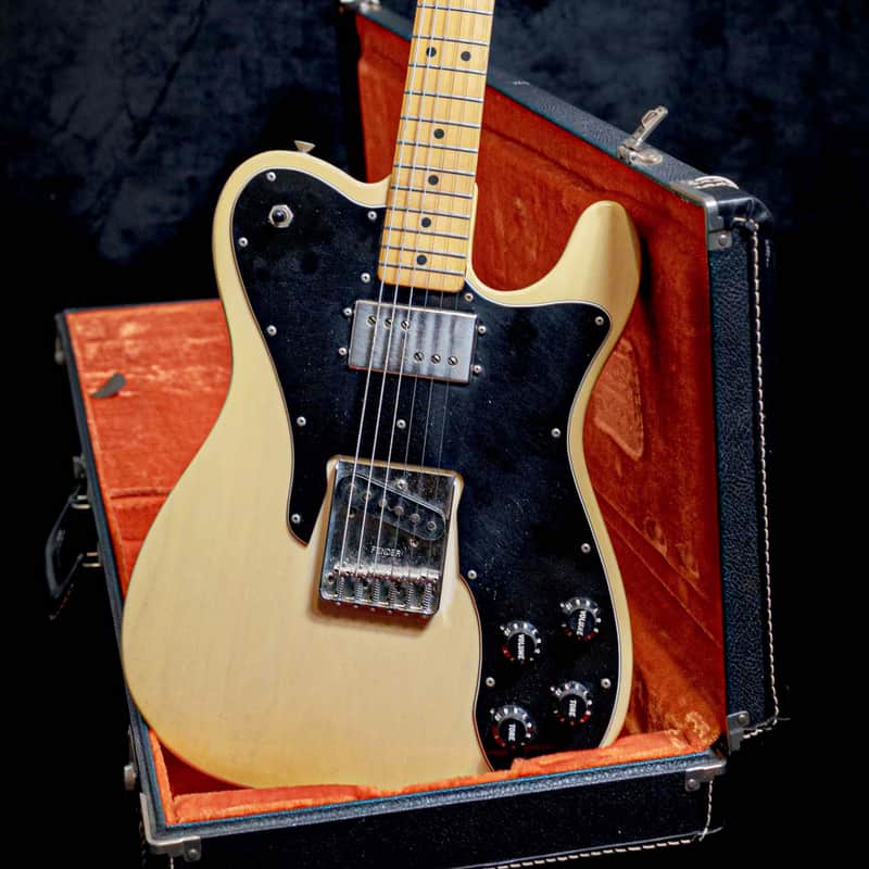 Vintage Fender 70s Telecaster Custom with Maple Fretboard | 1978 | Blonde image 1