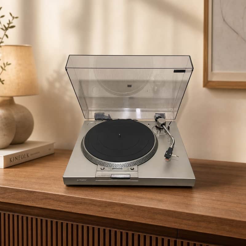 Sony PS-T1 Rare Vintage Turntable Warranty Tested Direct Drive Hi-Fi image 1