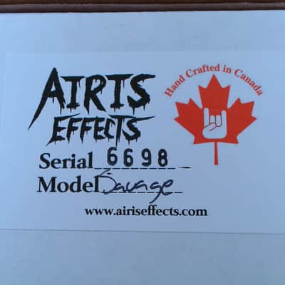 AIRIS EFFECTS -SAVAGE DRIVE V5.5- #6698 Authorized Dealer image 2