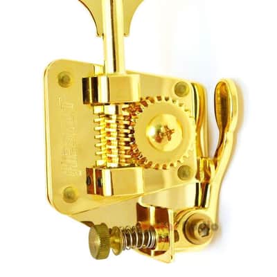 Hipshot BT2 Xtender Key Extender D-Tuner X-Tender for Fender P/J Bass - GOLD image 1