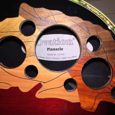 Ovation Pinnacle CU247 Cherry Burst image 7