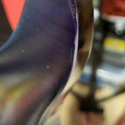 Ibanez EGEN18-TVF Herman Li Signature with Rosewood Fretboard 2008 - 2016 - Transparent Violet Flat image 3