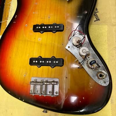 Fender Jazz Bass 1977 Jazz Bass 1977 - Sunburst image 16