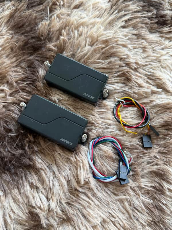 Fishman Fluence Modern Active Humbucker 2-piece Pickup Set - Black image 1