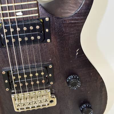 2024 PRS SE CE 24 Standard Satin Electric Guitar, Charcoal image 5