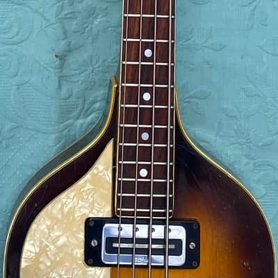 Hofner 500/1 Violin Bass '72/73 - Sunburst LEFTY image 8