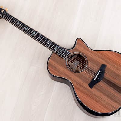 2023 Taylor Builders Edition 914ce Kona Edgeburst, Sinker Redwood + Honduran Rosewood w/ Case image 13