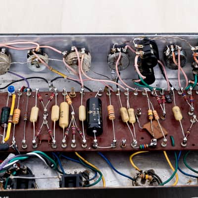 1966 Park 45 Marshall-Made JTM45 Vintage Tube Amp Head image 10