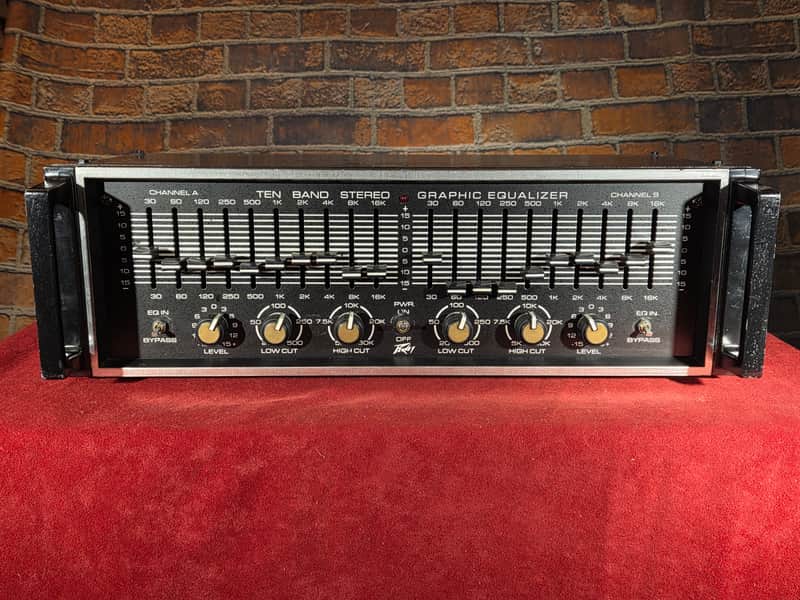 Peavey Ten-Band Stereo Graphic Equalizer image 1
