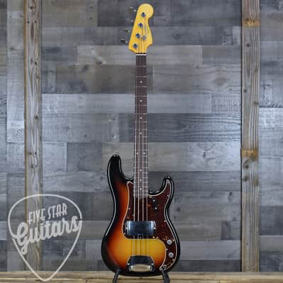 Mint Fender James Jamerson 1962 Precision Bass - 3-Tone Sunburst with Hardshell Case image 3