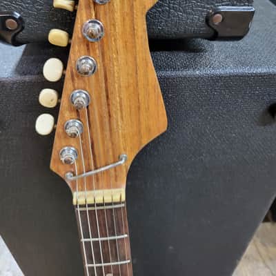 Teisco Checkmate E100 Tulip single pickup electric guitar image 2