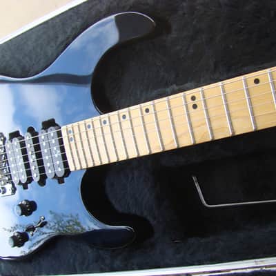 1990's Washburn Mercury II Series MG340-B 1990's Black HSH Electric Guitar image 4