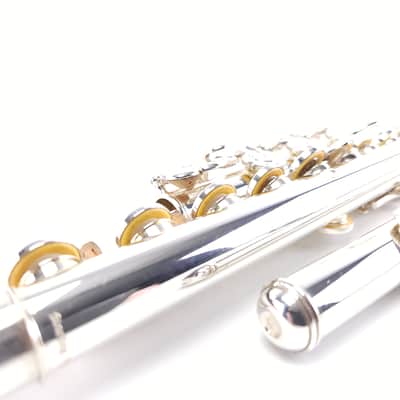 Refurbished Di Zhao 700 (801 Silver Pre-Pro Step Up Flute B Foot Open Hole image 8