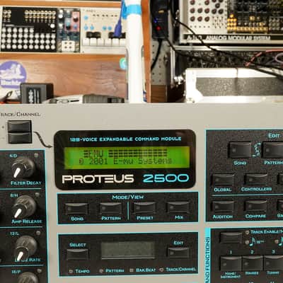 E-MU Systems Proteus 2500 Rackmount 128-Voice Sampler Module 2001 - Black image 5